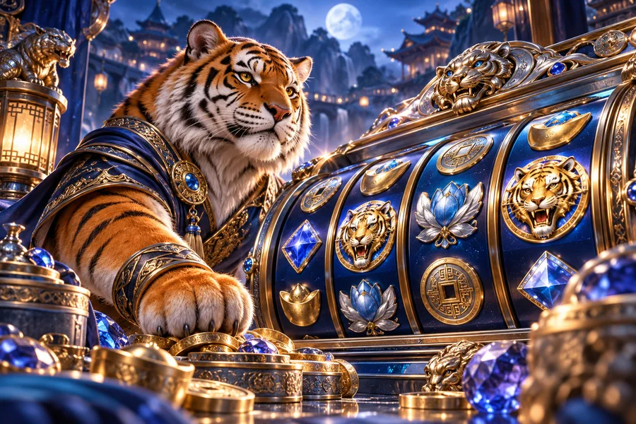Tiger Fortune — ilustração editorial independente KK999