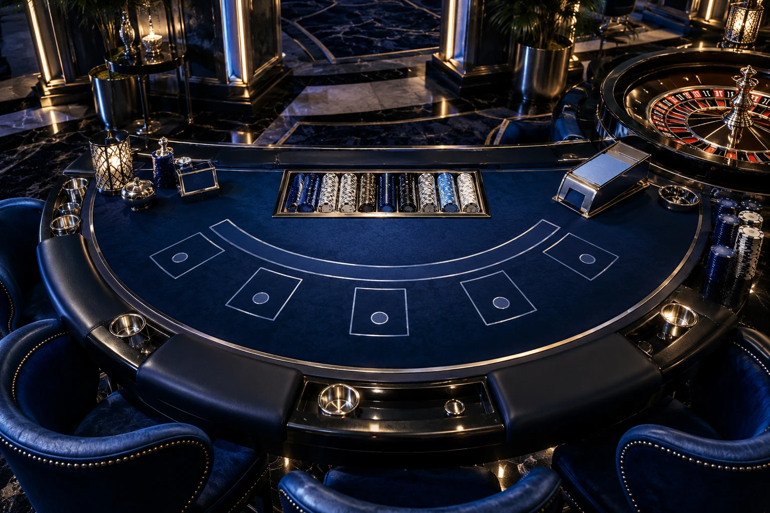 Blackjack ao vivo — ilustração editorial independente KK999