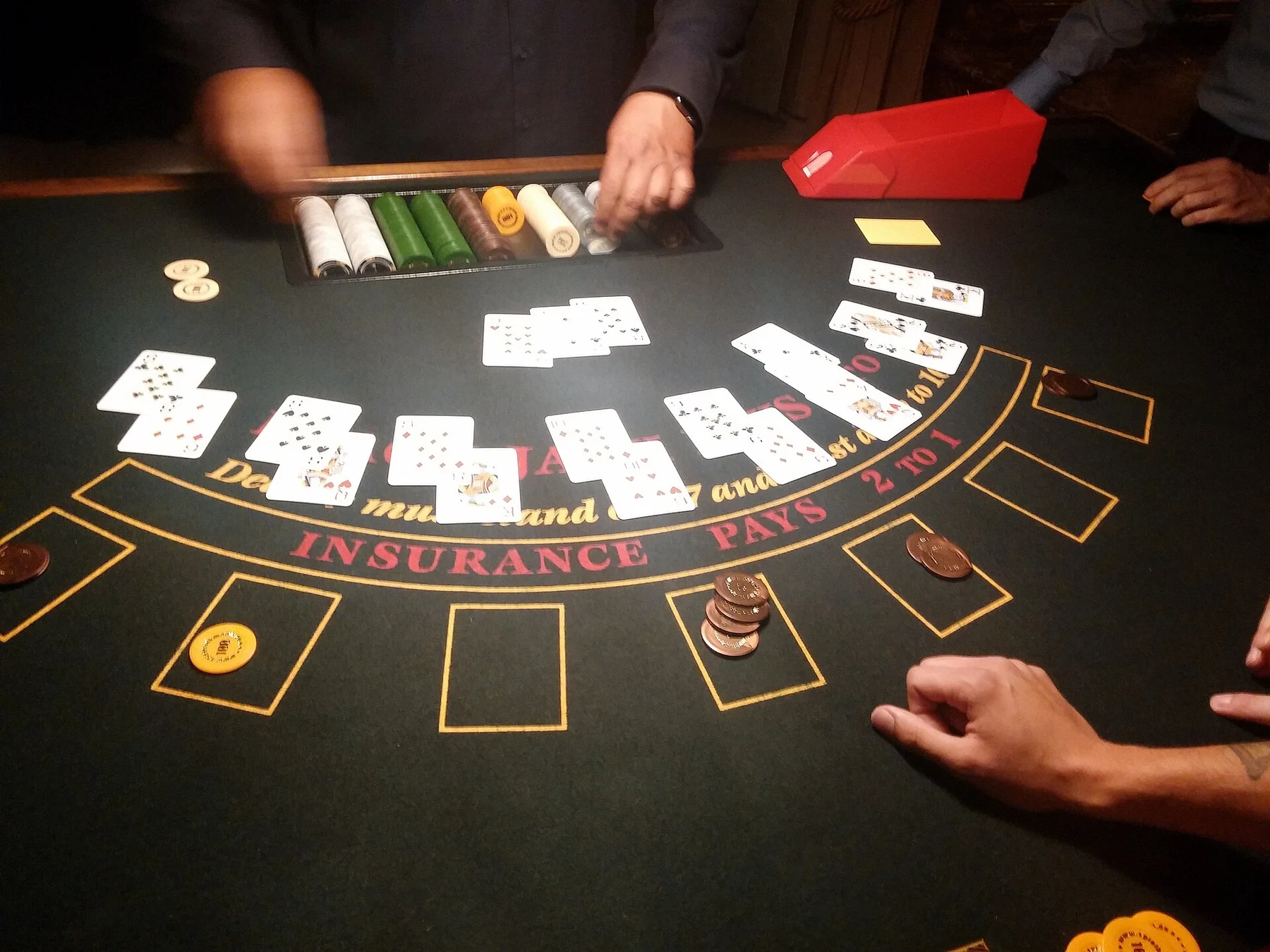 Fotografia de contexto para: blackjack ao vivo