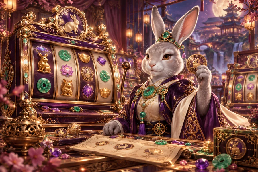 Rabbit Fortune — ilustração editorial independente KK999