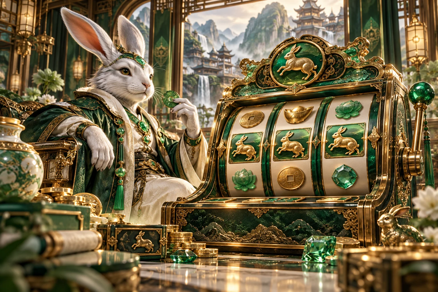 Rabbit Fortune — ilustração editorial independente KK999