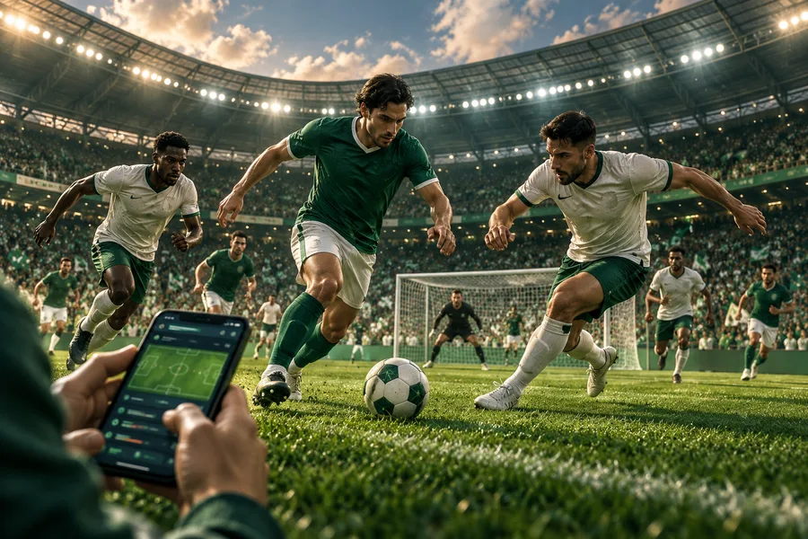 Placar de futebol — ilustração editorial independente KK999