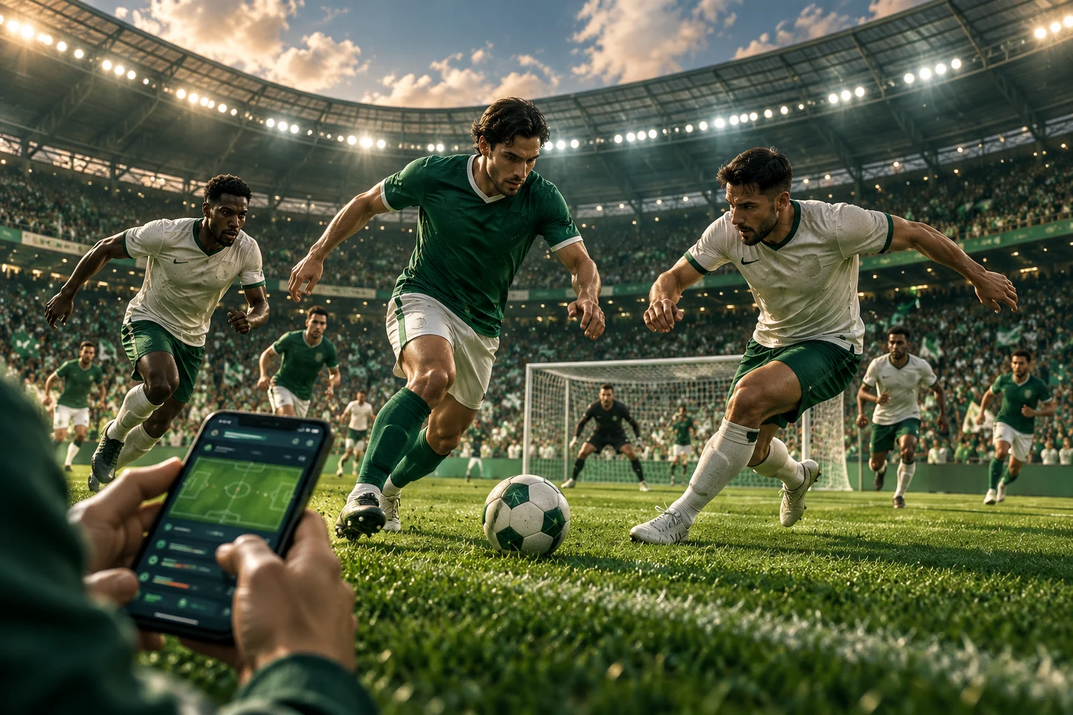 Placar de futebol — ilustração editorial independente KK999