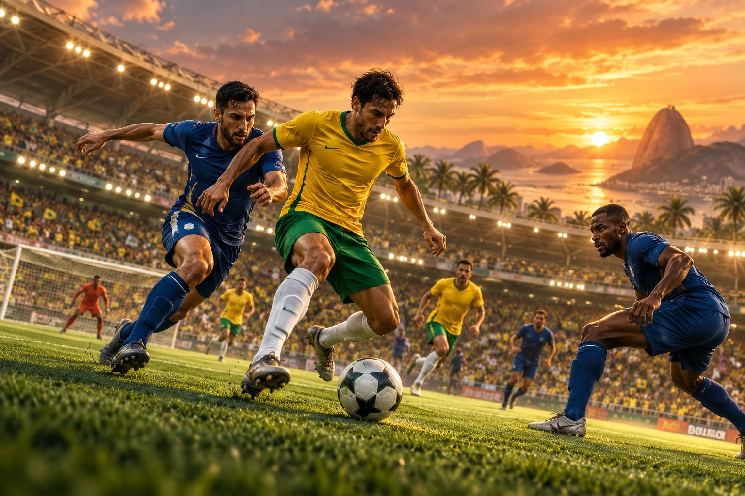 Placar de futebol — ilustração editorial independente KK999