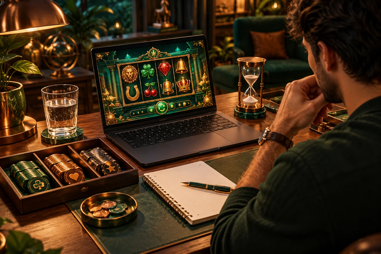 Estratégias de progressão nos jogos online — ilustração editorial independente KK999