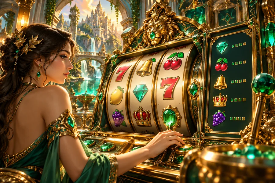 RTP e informações dos slots — ilustração editorial independente KK999