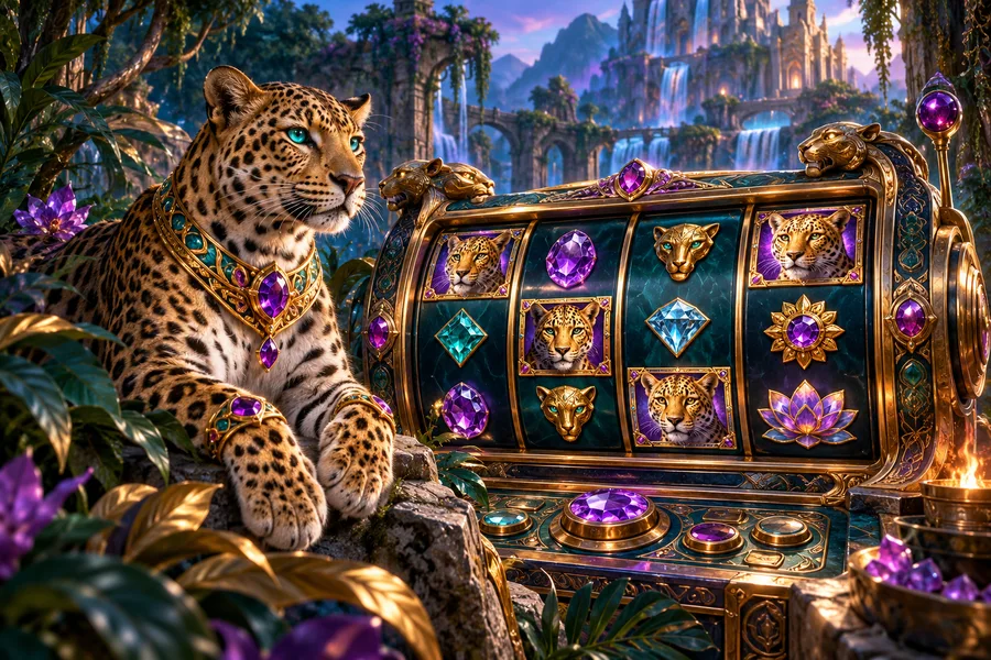 Leopard Fortune — ilustração editorial independente KK999