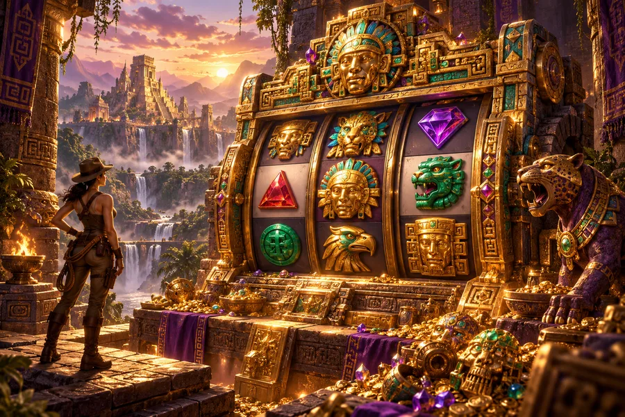 Hoard of Aztec Gold — ilustração editorial independente KK999