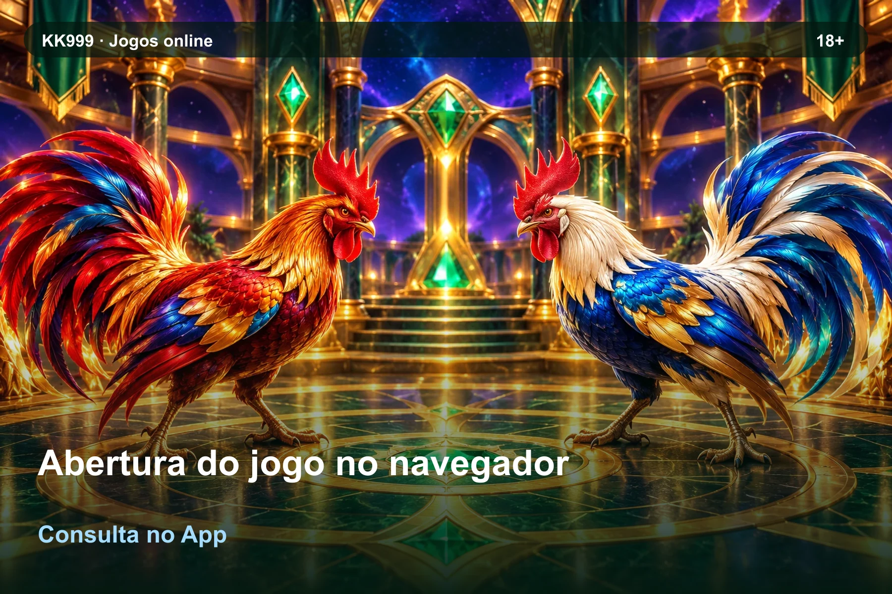 Abertura do jogo no navegador pelo celular: guia KK999, ilustração temática gerada por IA