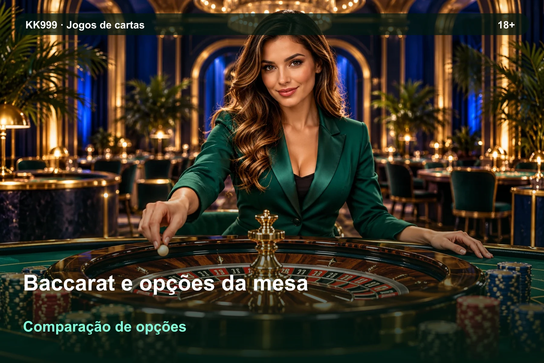 Baccarat e opções da mesa: diferenças entre variantes | KK999, ilustração temática gerada por IA