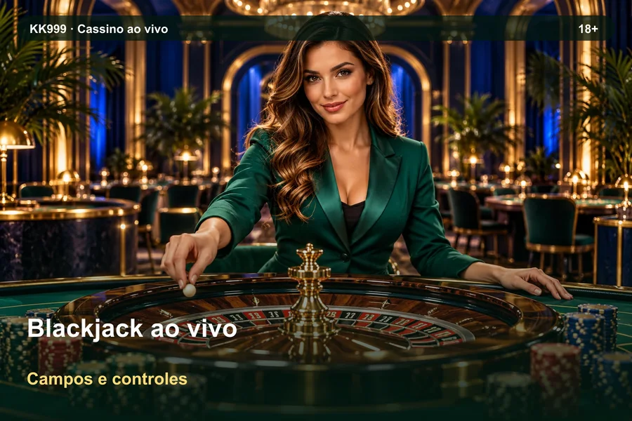Blackjack ao vivo: onde consultar a ajuda | KK999, ilustração temática gerada por IA