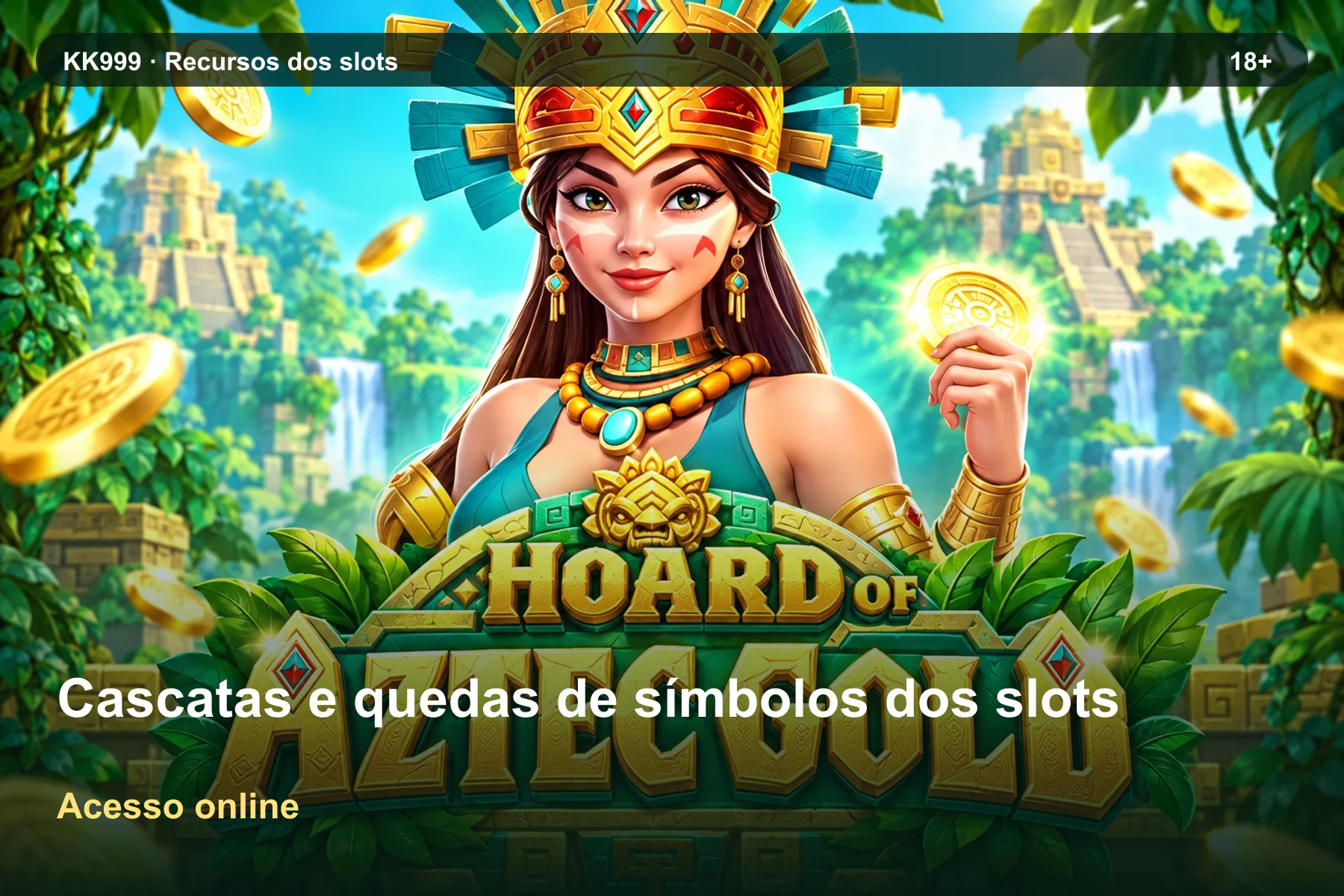 Cascatas e quedas de símbolos dos slots online: o que observar na KK999, arte original KK999 em alta resolução