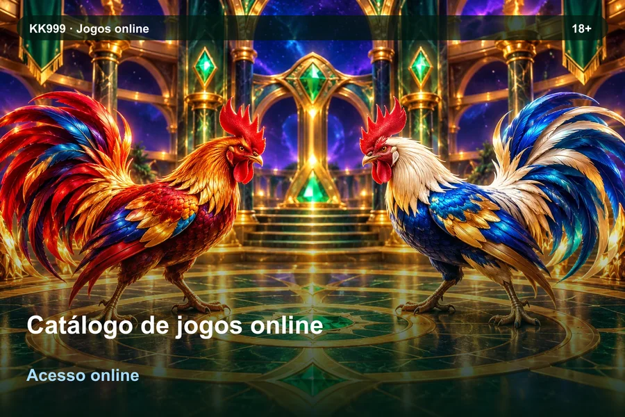 Catálogo de jogos online: como identificar títulos na KK999, ilustração temática gerada por IA