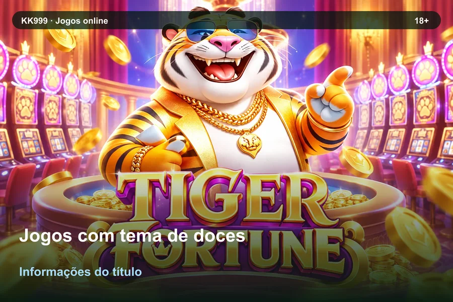 Como interpretar jogos com tema de doces: exemplos de leitura KK999, arte original KK999 em alta resolução