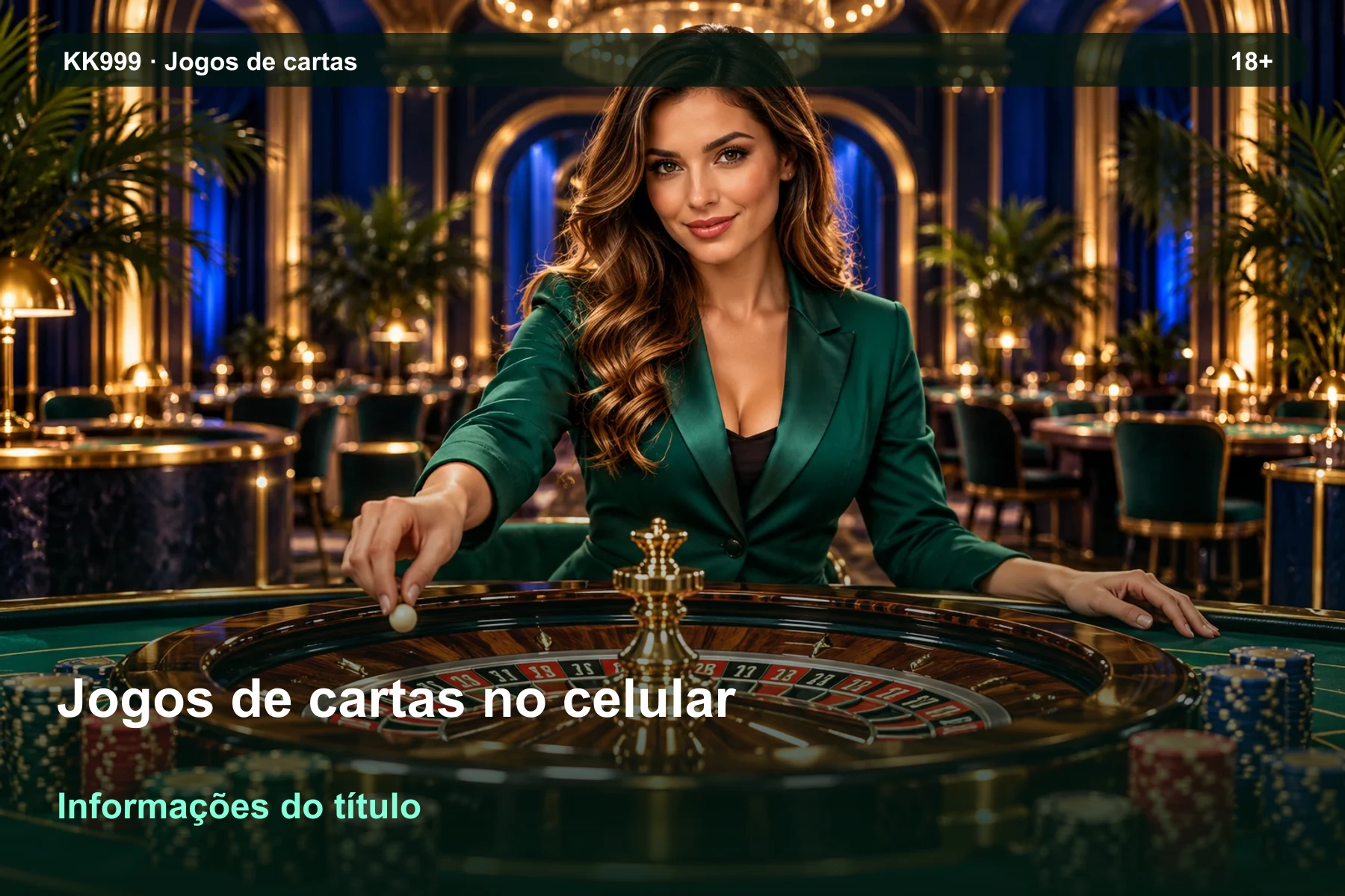 Como interpretar jogos de cartas no celular: exemplos de leitura KK999, ilustração temática gerada por IA