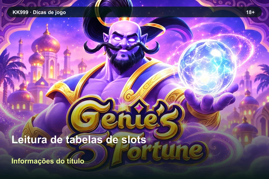 Como interpretar leitura de tabelas de slots: exemplos de leitura KK999, arte original KK999 em alta resolução