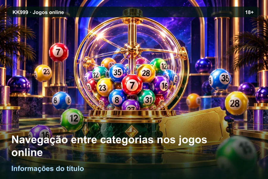 Como interpretar navegação entre categorias nos jogos online: exemplos de leitura KK999, ilustração temática gerada por IA