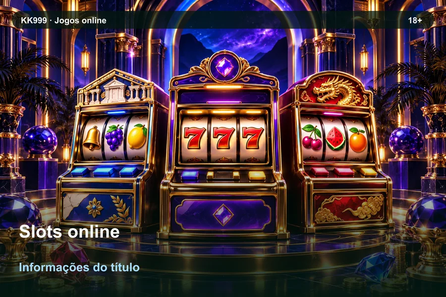 Como interpretar slots online: exemplos de leitura KK999, ilustração temática gerada por IA
