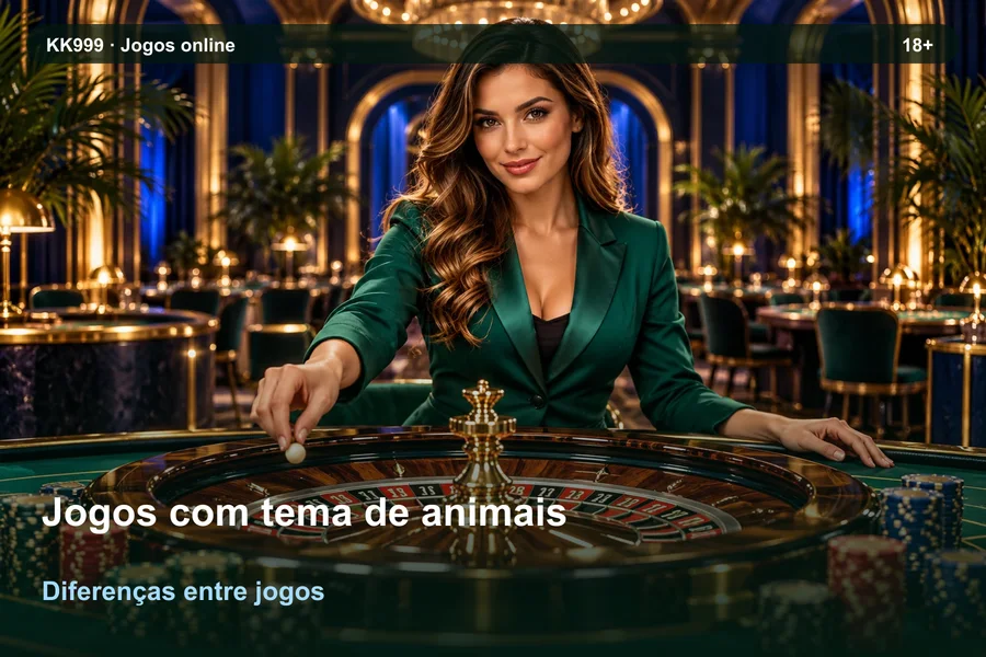Comparando regras de jogos com tema de animais: guia KK999, ilustração temática gerada por IA