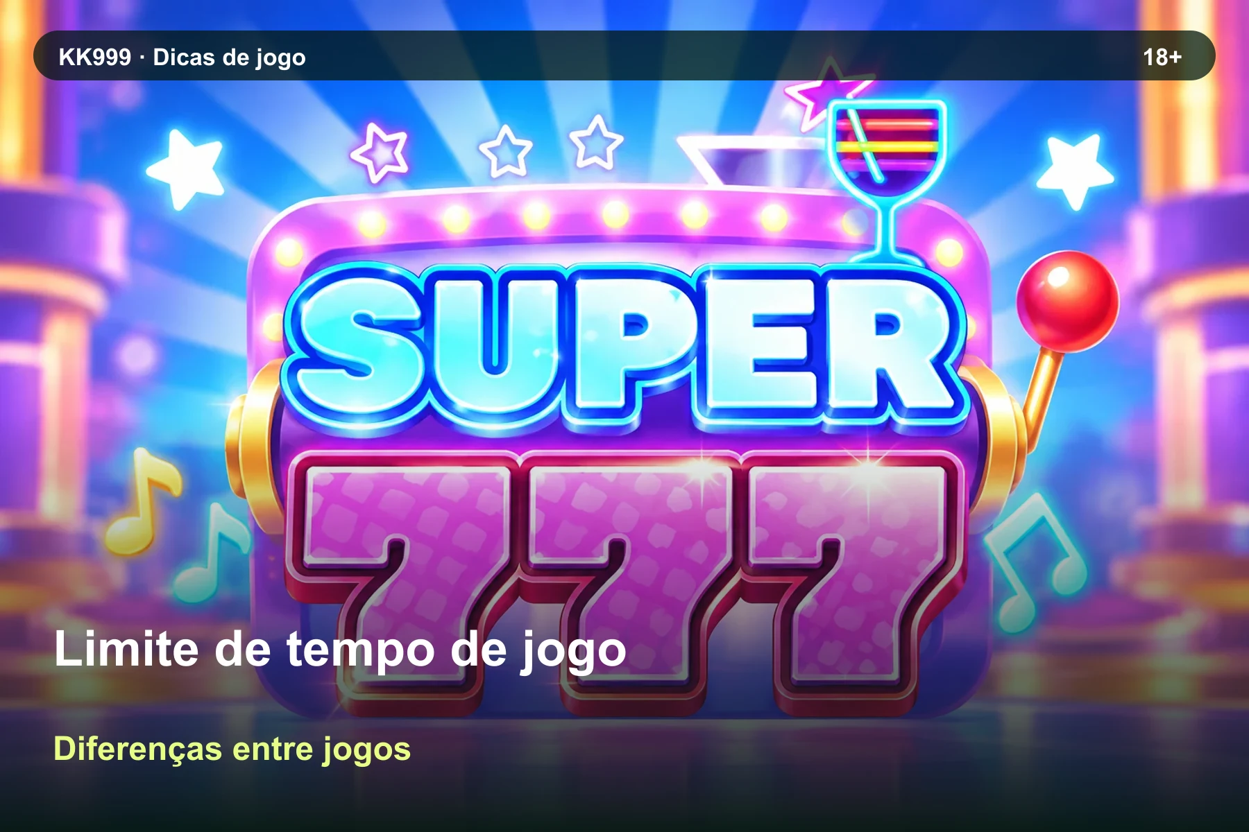 Comparando regras de limite de tempo de jogo: guia KK999, arte original KK999 em alta resolução