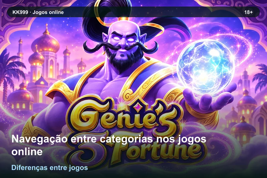 Comparando regras de navegação entre categorias nos jogos online: guia KK999, arte original KK999 em alta resolução
