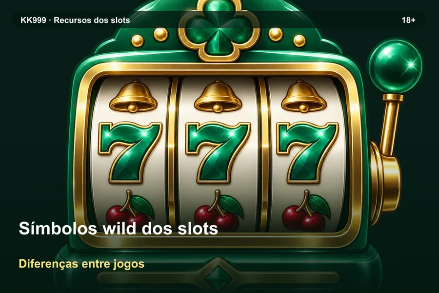 Comparando regras de símbolos wild dos slots: guia KK999, arte original KK999 em alta resolução