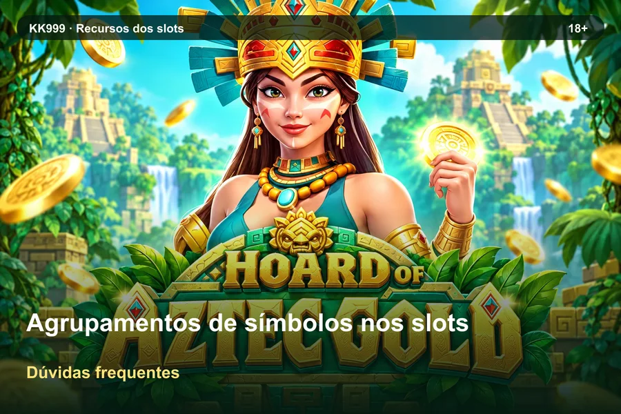 Dúvidas sobre agrupamentos de símbolos nos slots: guia de leitura KK999, arte original KK999 em alta resolução