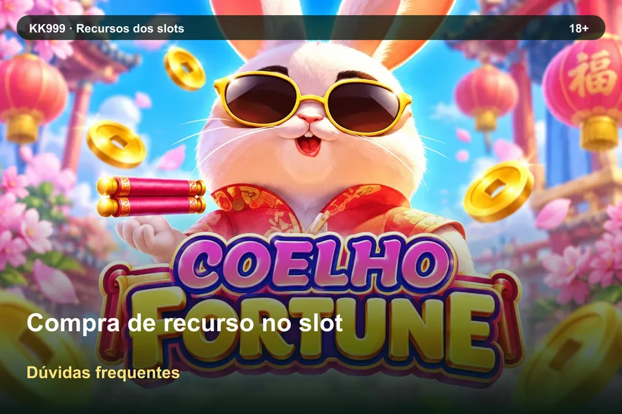 Dúvidas sobre compra de recurso no slot: guia de leitura KK999, arte original KK999 em alta resolução