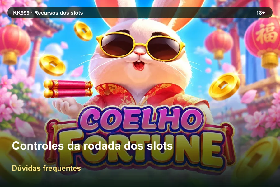 Dúvidas sobre controles da rodada dos slots: guia de leitura KK999, arte original KK999 em alta resolução