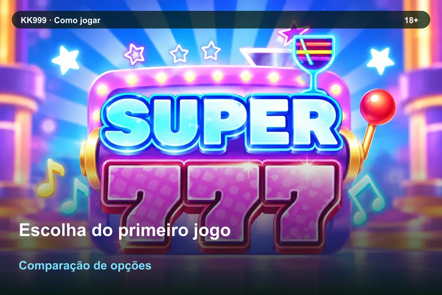 Escolha do primeiro jogo: diferenças entre variantes | KK999, arte original KK999 em alta resolução
