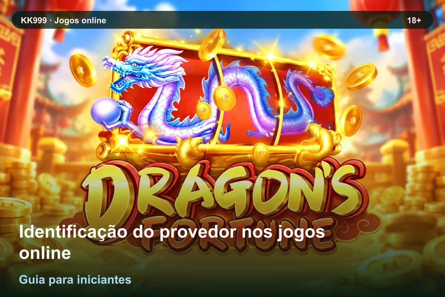 Identificação do provedor nos jogos online: guia KK999 para iniciantes, arte original KK999 em alta resolução