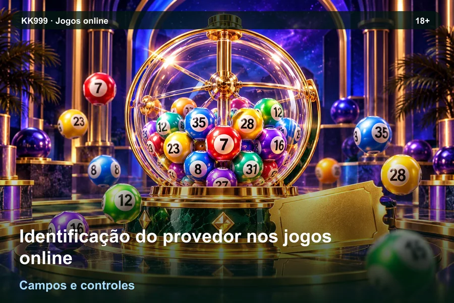 Identificação do provedor nos jogos online: onde consultar a ajuda | KK999, ilustração temática gerada por IA