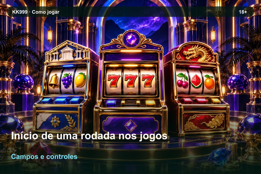 Início de uma rodada nos jogos: onde consultar a ajuda | KK999, ilustração temática gerada por IA