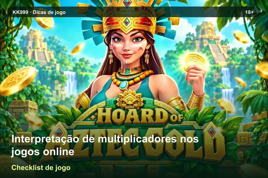 Interpretação de multiplicadores nos jogos online: checklist de leitura KK999, arte original KK999 em alta resolução