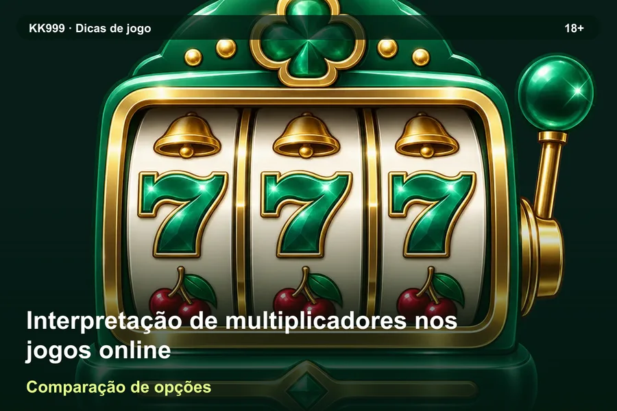 Interpretação de multiplicadores nos jogos online: diferenças entre variantes | KK999, arte original KK999 em alta resolução