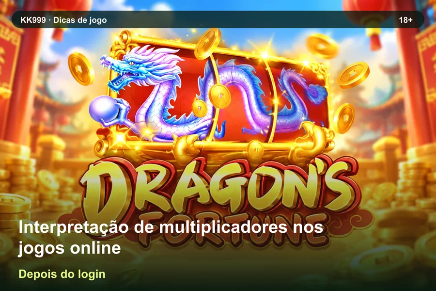 Interpretação de multiplicadores nos jogos online: leitura antes de participar | KK999, arte original KK999 em alta resolução