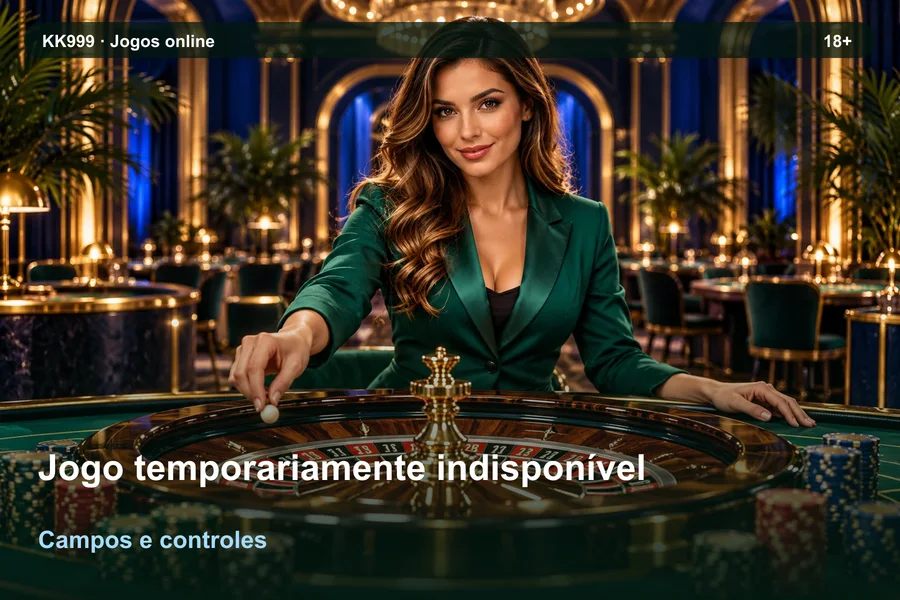 Jogo temporariamente indisponível: onde consultar a ajuda | KK999, ilustração temática gerada por IA