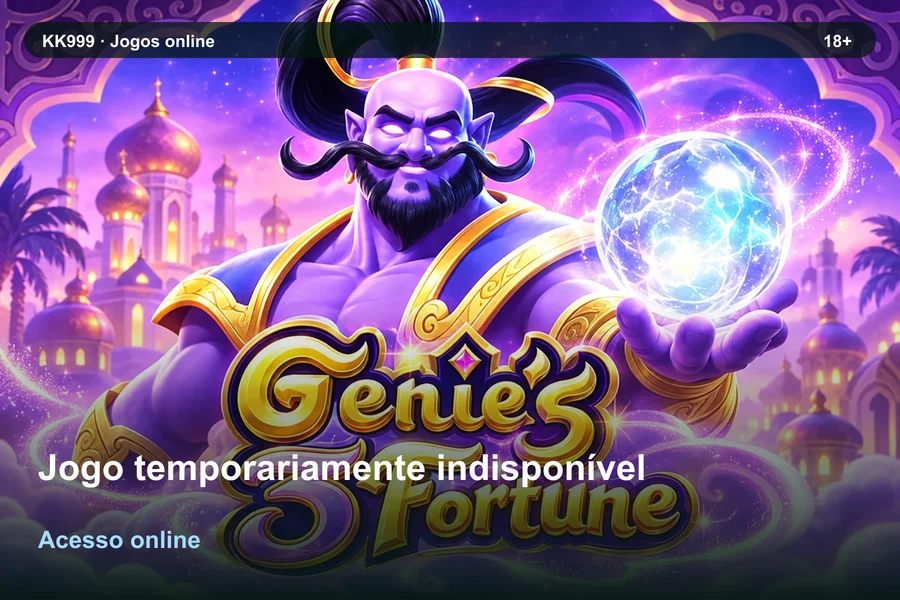 Jogo temporariamente indisponível online: o que observar na KK999, arte original KK999 em alta resolução