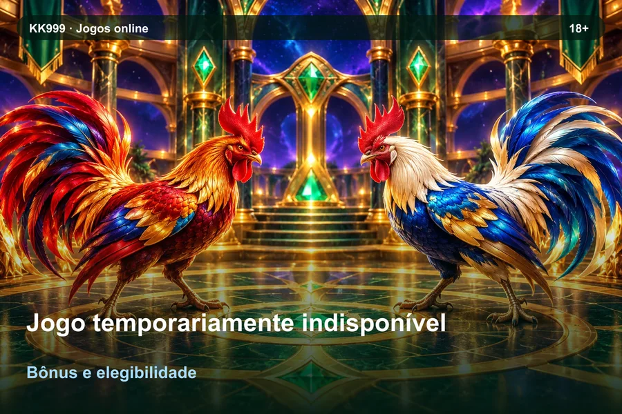 Jogo temporariamente indisponível: recursos e limitações | KK999, ilustração temática gerada por IA