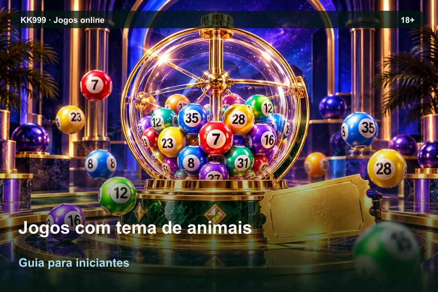 Jogos com tema de animais: guia KK999 para iniciantes, ilustração temática gerada por IA