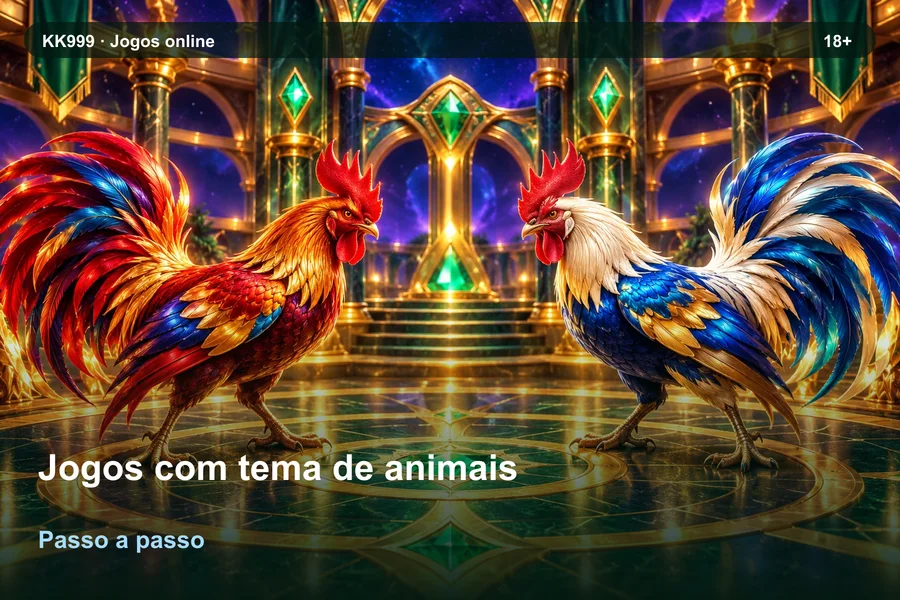Jogos com tema de animais na KK999: regras e conceitos, ilustração temática gerada por IA