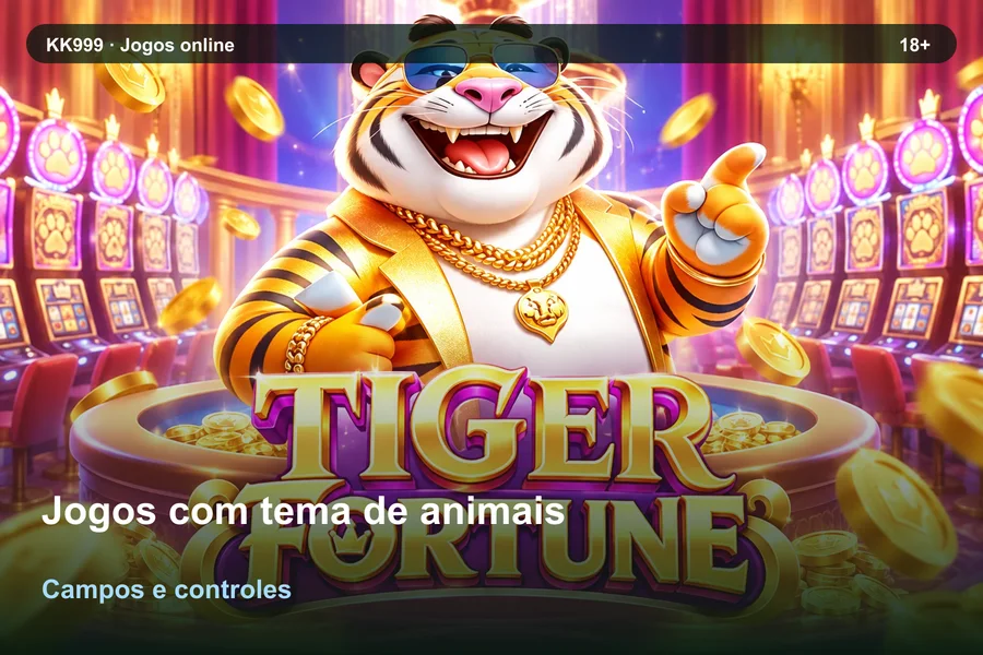 Jogos com tema de animais: onde consultar a ajuda | KK999, arte original KK999 em alta resolução