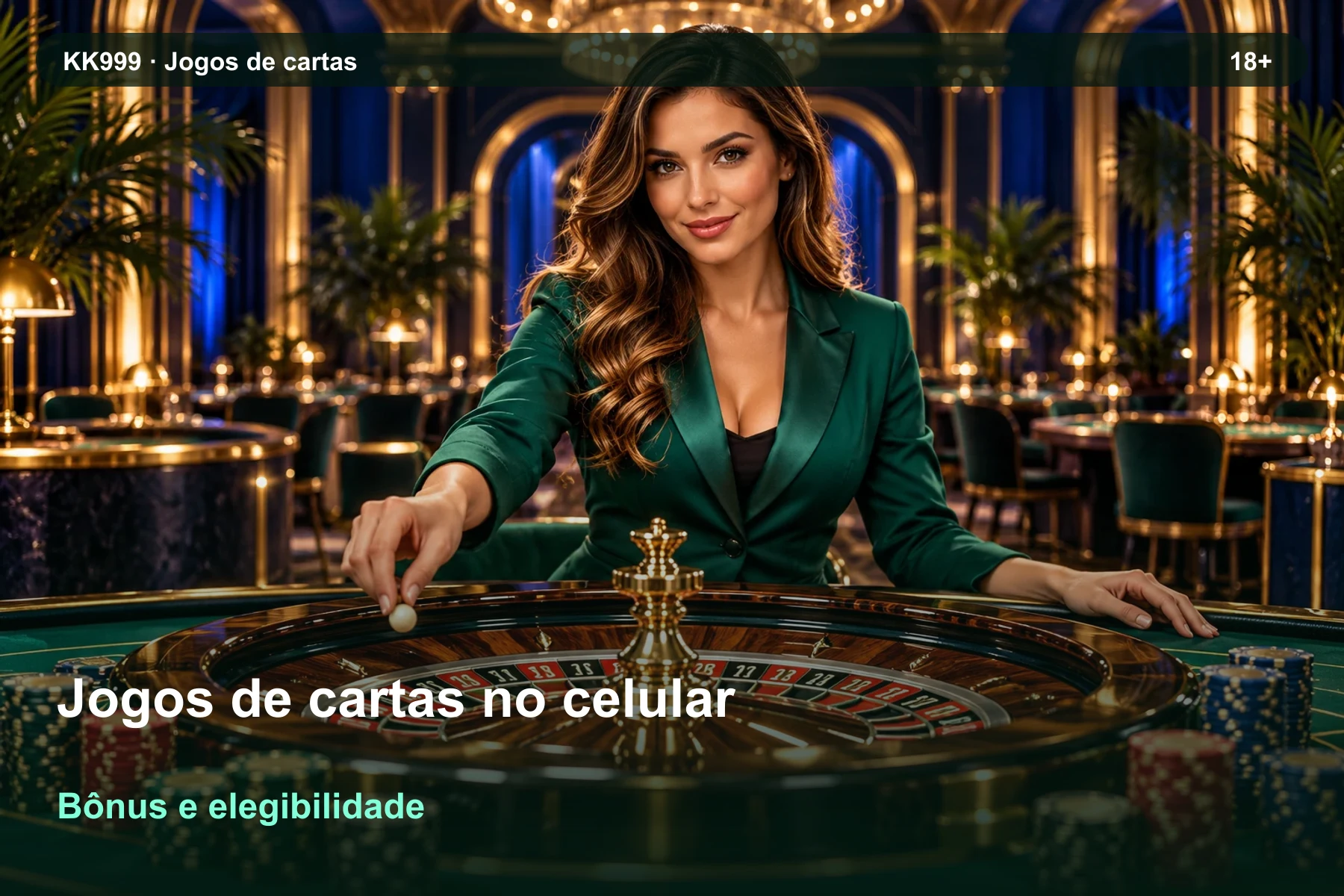 Jogos de cartas no celular: recursos e limitações | KK999, ilustração temática gerada por IA