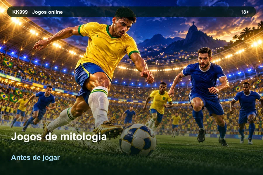 Jogos de mitologia: primeiros passos no guia KK999, ilustração temática gerada por IA