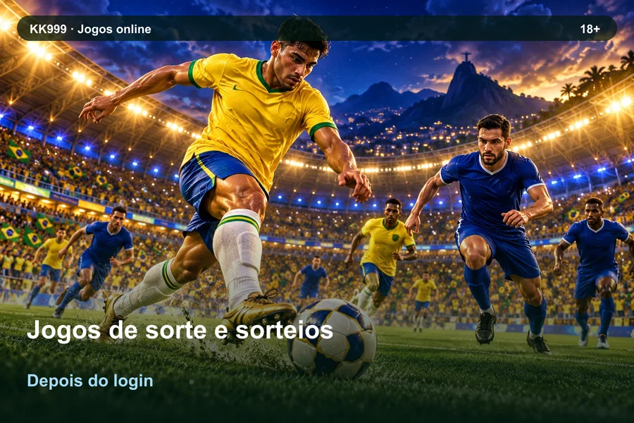 Jogos de sorte e sorteios: leitura antes de participar | KK999, ilustração temática gerada por IA