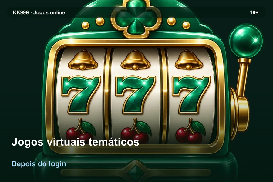 Jogos virtuais temáticos: leitura antes de participar | KK999, arte original KK999 em alta resolução