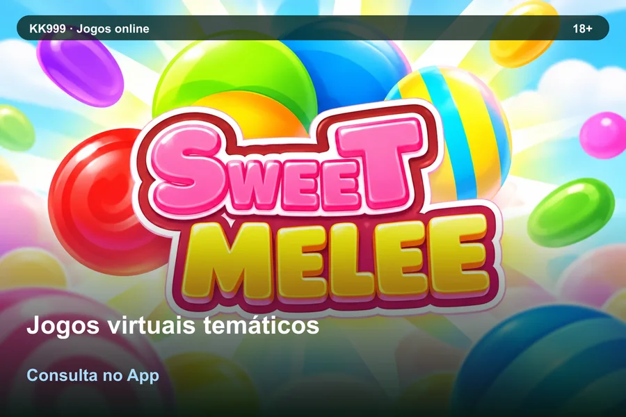 Jogos virtuais temáticos pelo celular: guia KK999, arte original KK999 em alta resolução