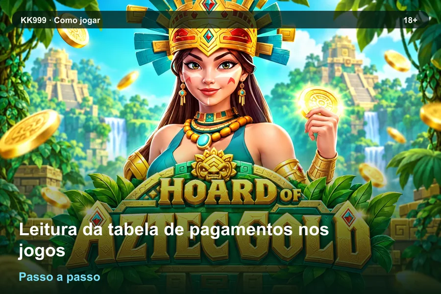 Leitura da tabela de pagamentos nos jogos na KK999: regras e conceitos, arte original KK999 em alta resolução