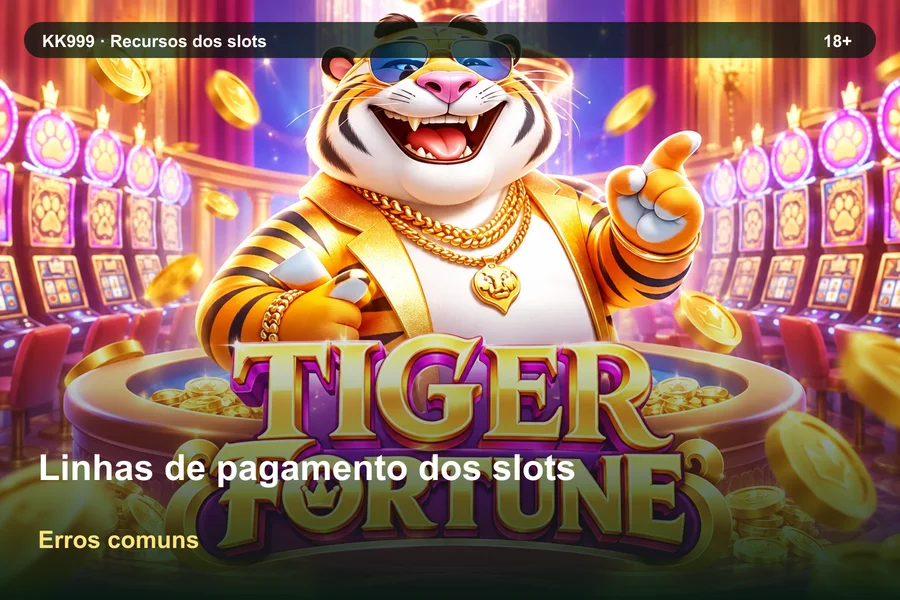 Linhas de pagamento dos slots: erros de interpretação | KK999, arte original KK999 em alta resolução