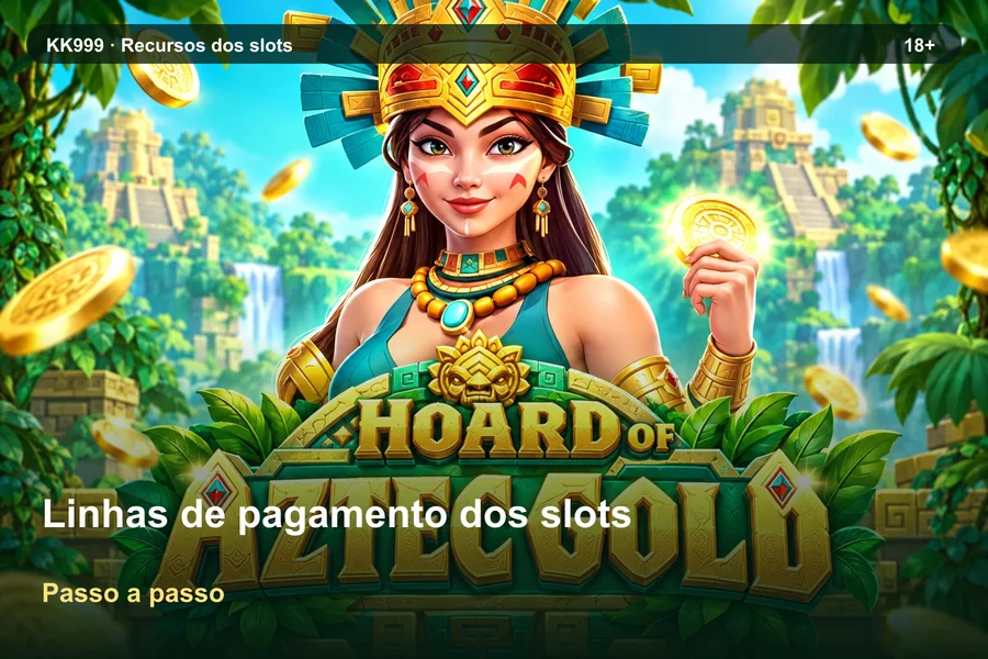 Linhas de pagamento dos slots na KK999: regras e conceitos, arte original KK999 em alta resolução